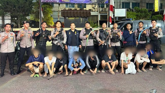 Polisi Gagalkan Aksi Tawuran Di Jakarta barat